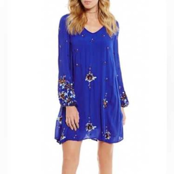 Free People Oxford Embroidered dress - Picture 1 of 12